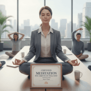 Online Course Certified Meditation for Corporate Wellness Specialist